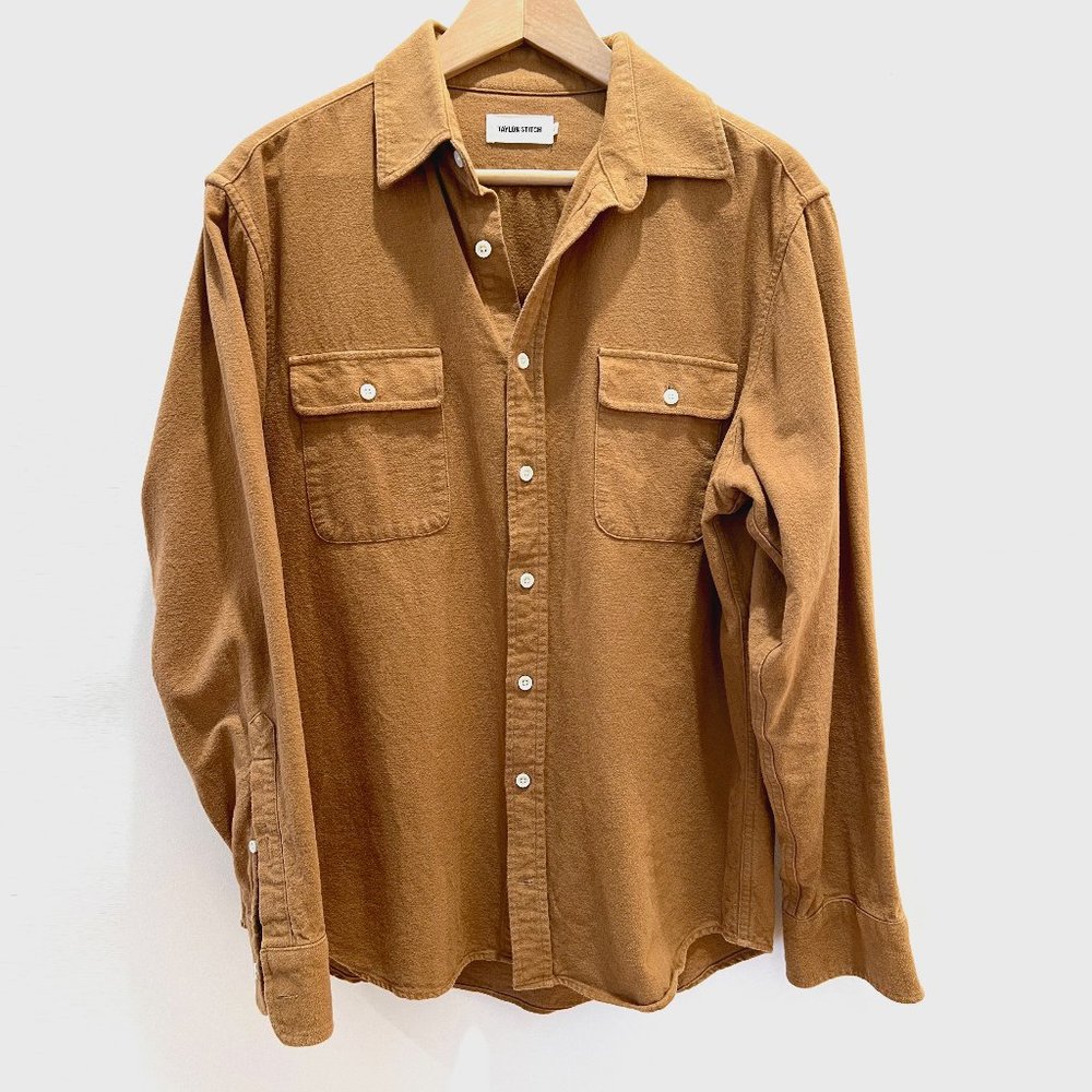 Taylor Stitch Brown Casual Button Down Shirt